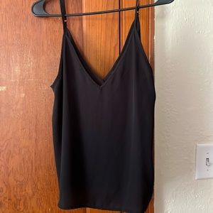 black tank top